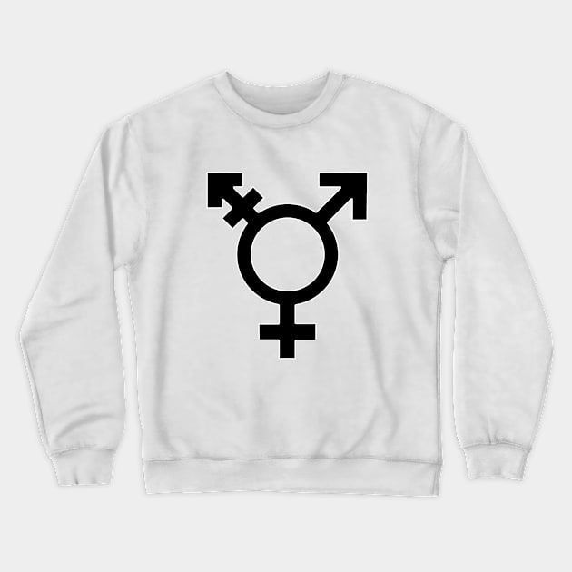 Gender Neutral Sign Crewneck Sweatshirt by DiegoCarvalho